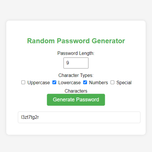 Building A Secure Password Generator With Html, Css, And Javascript