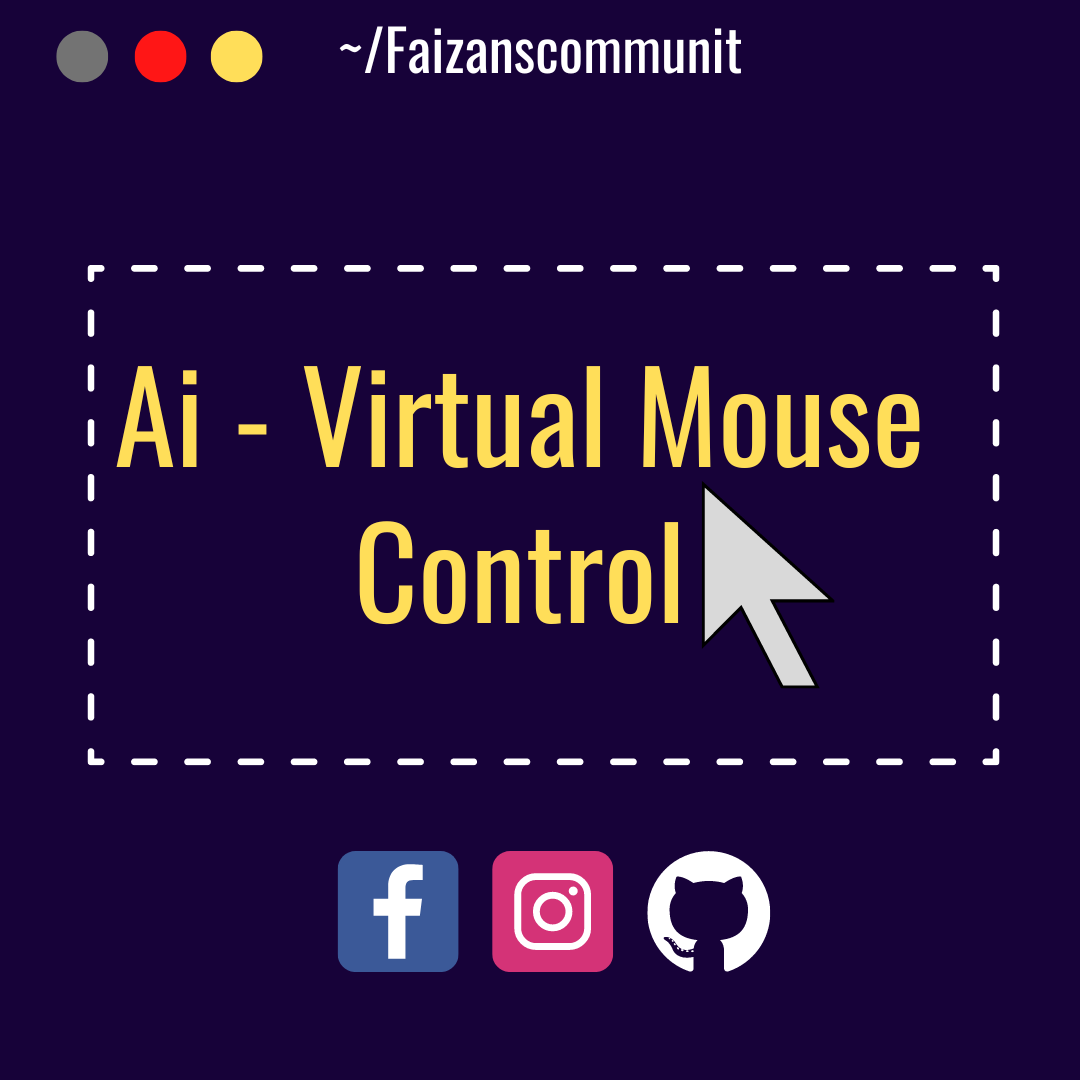 AI Virtual Mouse Project - Python