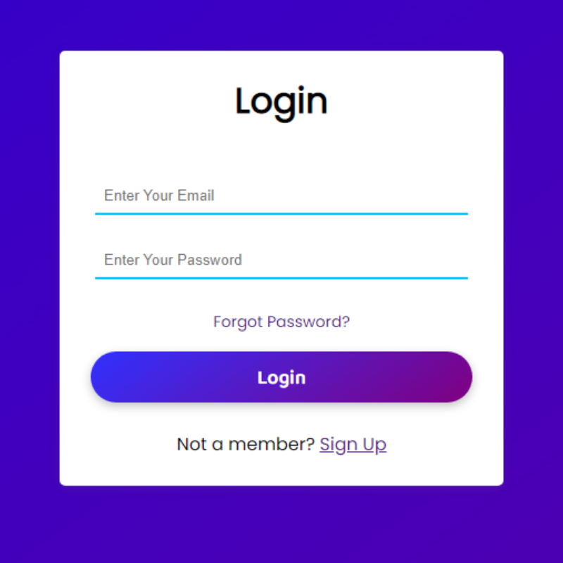 HTML Login Form (2)